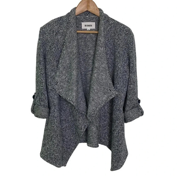 BB Dakota Draped Knit Cardigan Jacket - Picture 4 of 10